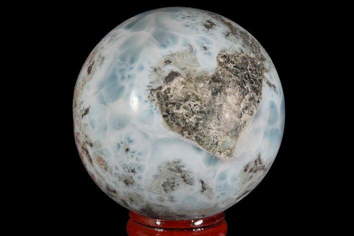2.5" Polished Larimar Sphere - Dominican Republic